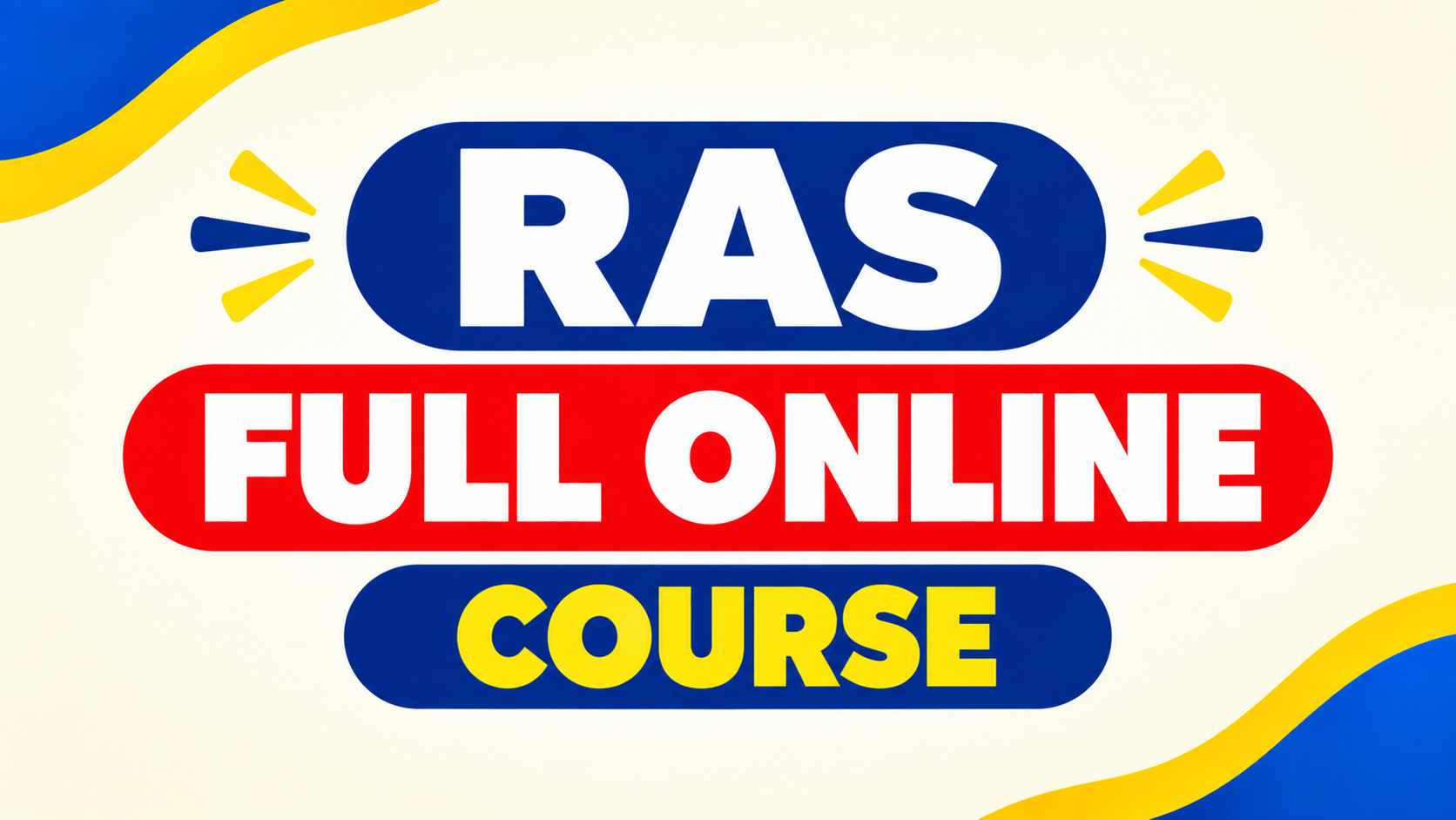 RAS FULL ONLINE COURSE